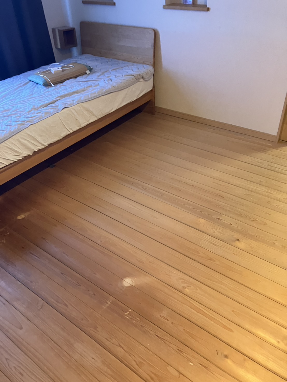 浜松市のアパートで行った断捨離のための不用品回収の清掃後の様子
